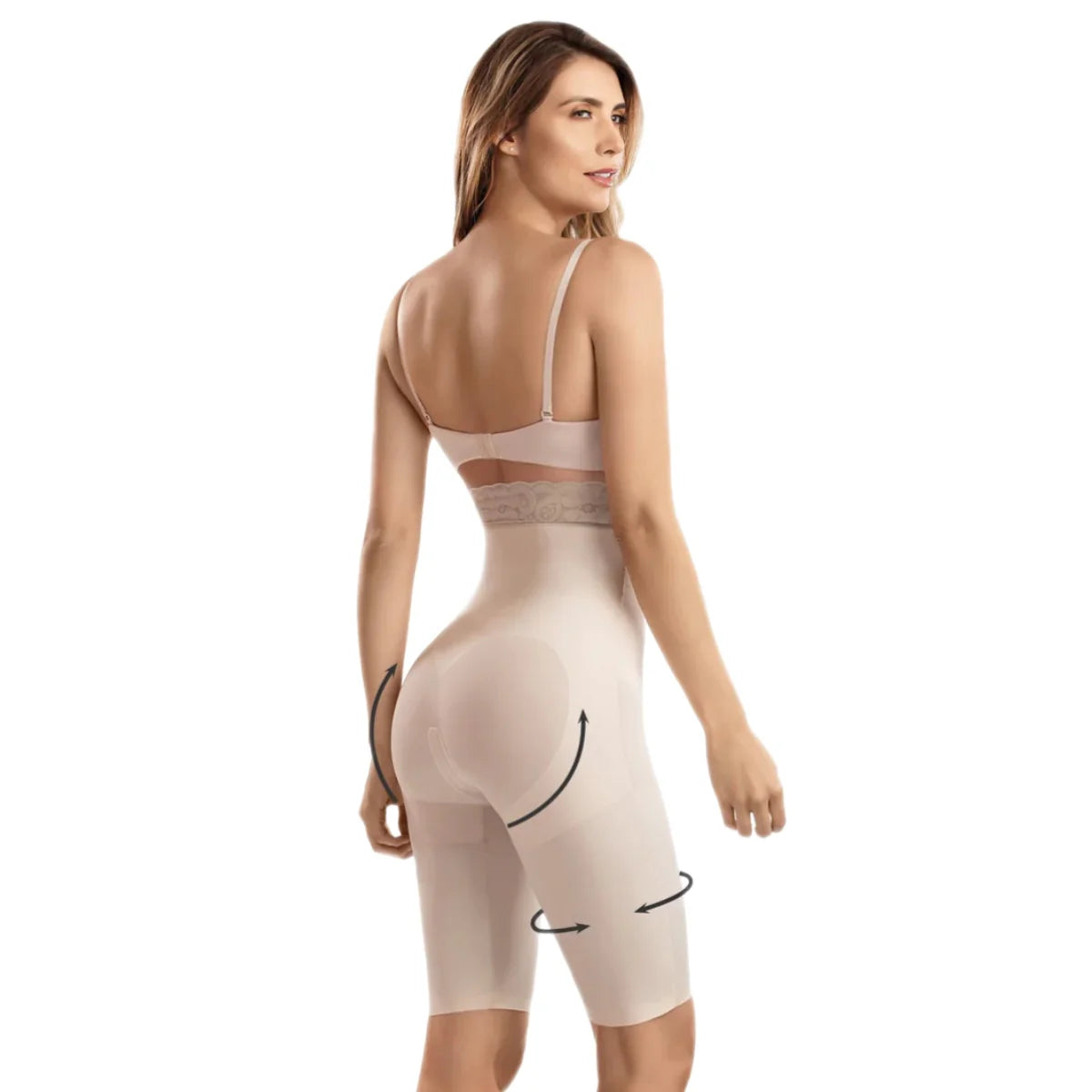 ROMANZA SHORT STRAPLESS A LA RODILLA-2051