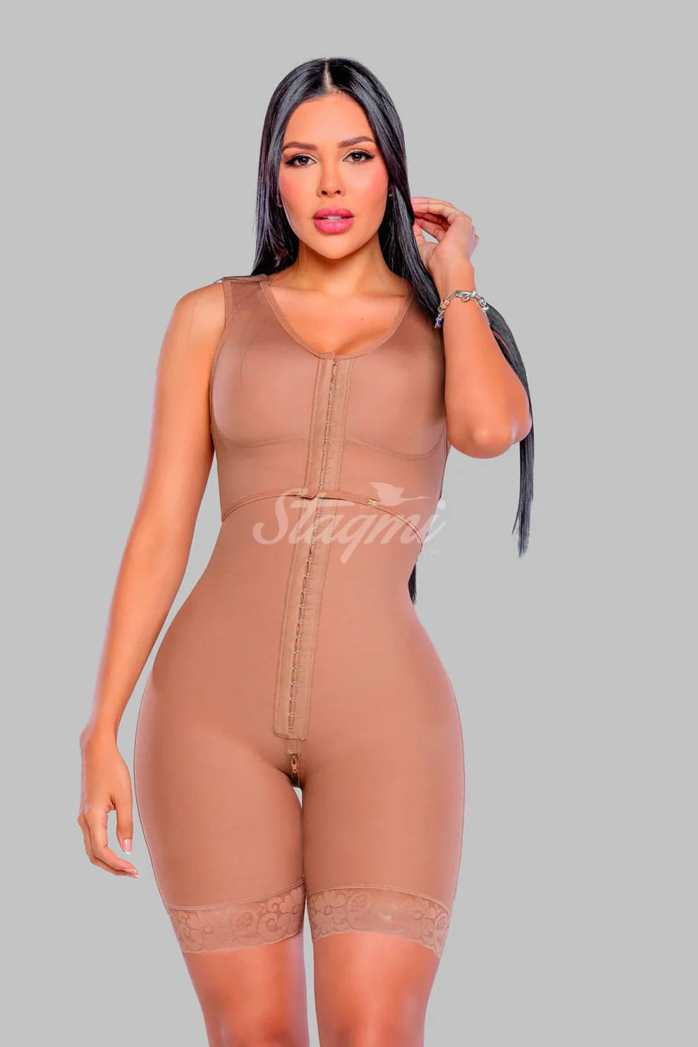 STAGMI FAJA ULTRA INVISIBLE PROGRESIVA CON BRA LA AFORTUNADA-7121