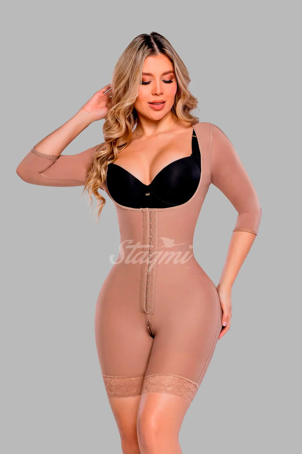 STAGMI FAJA ULTRA INVISIBLE PROGRESIVA CON MANGAS LA SOFISTICADA-7134
