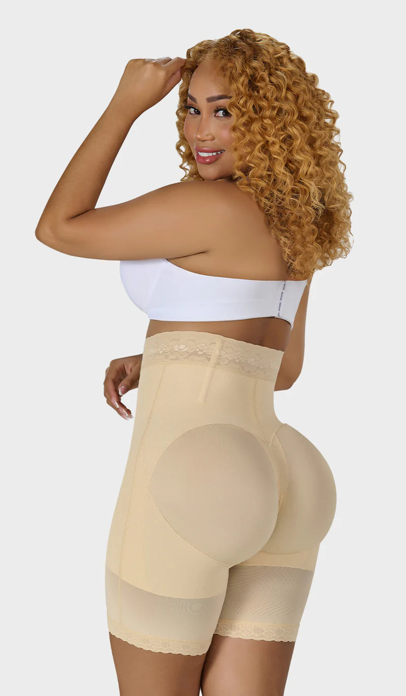 M&D SHORT MOLDEADOR EXTRA ALTO CON ZIPPER-0728