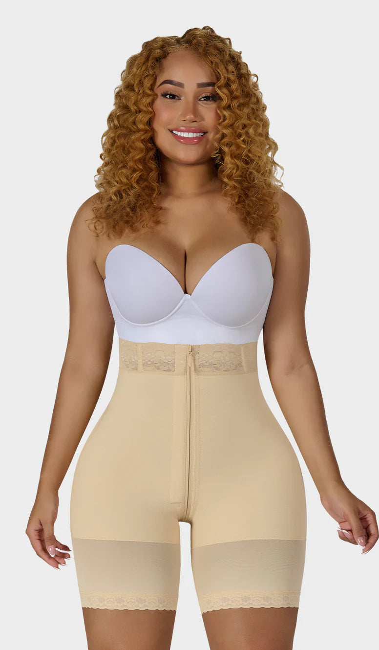 M&D SHORT MOLDEADOR EXTRA ALTO CON ZIPPER-0728