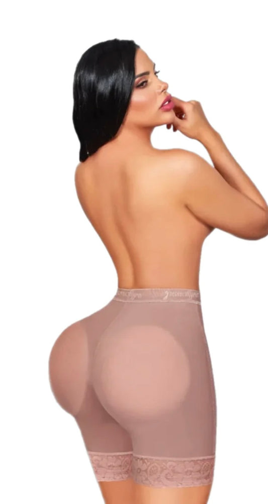 PERFECTISSIMA Short Ultra Invisible Corto 1125U Efecto Invisible en Glúteos Refuerzo Abdominal para Vestidos Ajustados y Shorts