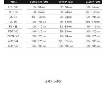 ANN CHERY DEPORTIVA LARGA LATEX DE 3 BROCHES-2023
