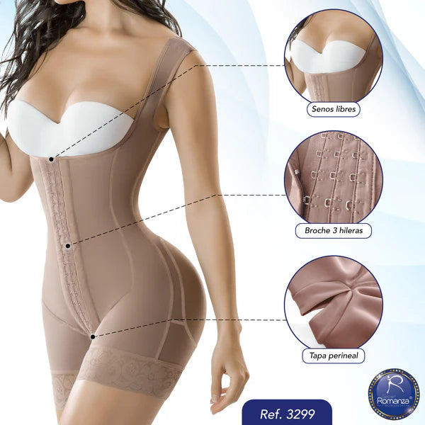 Faja Colombiana Romanza 3299 Body Moldeadora Reloj De Arena