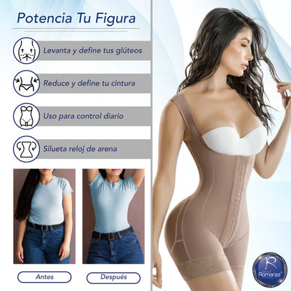 Faja Colombiana Romanza 3299 Body Moldeadora Reloj De Arena