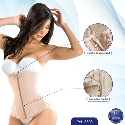Faja Colombiana Romanza 3308 Cinturilla Moldeadora Reloj De Arena