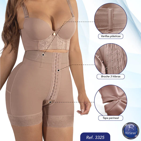 Faja Colombiana Romanza 3325 Short Moldeador Alto