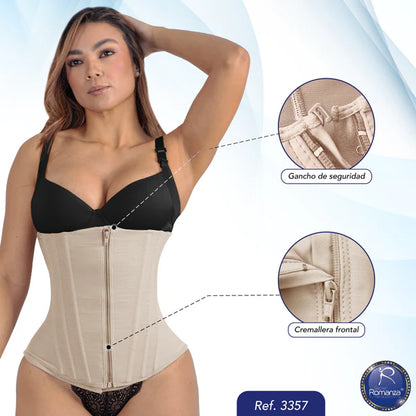 Faja Colombiana Romanza 3357 Cinturilla Moldeadora Reloj De Arena