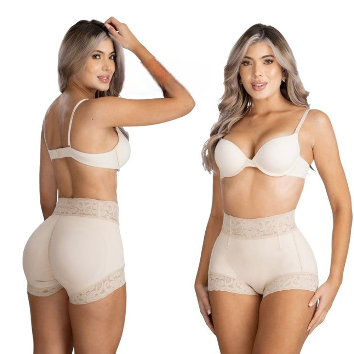 Faja Colombiana Romanza 3445 Short Moldeador Cachetero