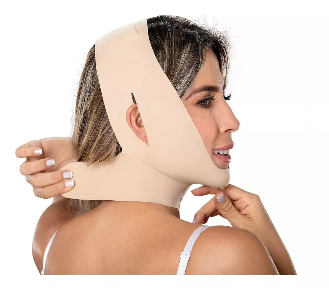 Faja Colombiana M&D 810 Mentonera Postoperatoria