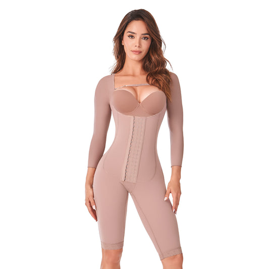 Faja Colombiana Ann Chery 5177 Postoperatoria Segunda Etapa Con Brazos