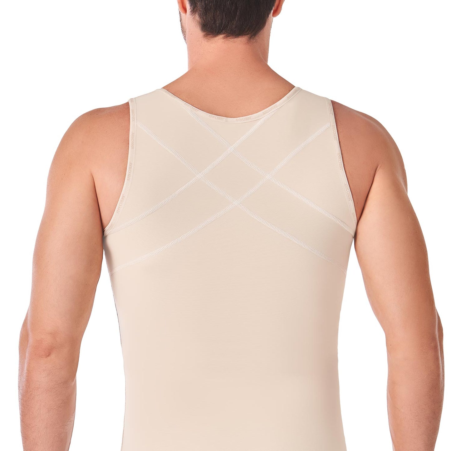 Faja Colombiana Ann Chery 2034 Chaleco Postoperatorio y Moldeador Para Hombre