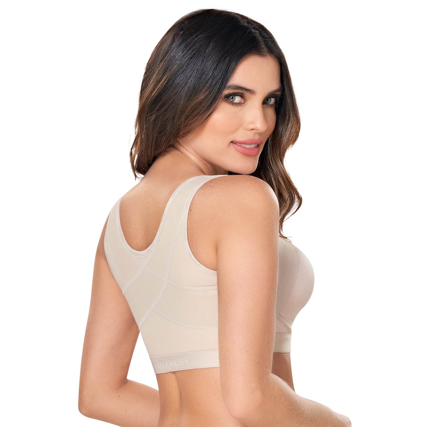 Faja Colombiana Ann Chery 3007 Bra Postoperatorio Con Banda