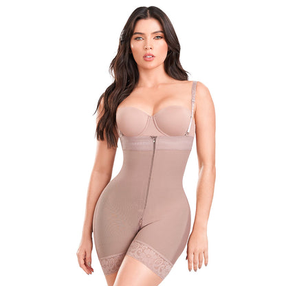 Faja Colombiana Ann Chery 1102 Moldeadora y Reductora Strapless Glúteo Invisible