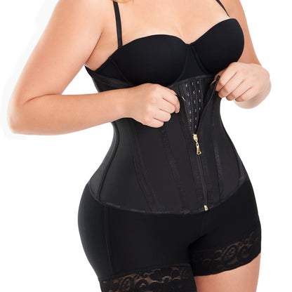 Faja Colombiana Ann Chery 5280 Cinturilla Moldeadora y Postoperatoria Reloj De Arena