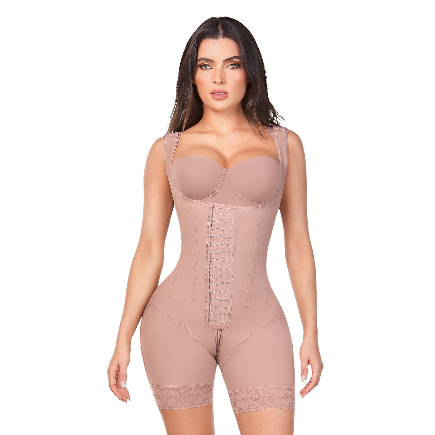 Faja Colombiana Ann Chery 5165 Moldeadora Postquirúrgica Con Varillas Reloj De Arena