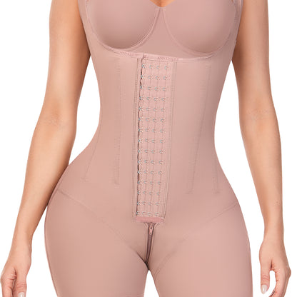 Faja Colombiana Ann Chery 5165 Moldeadora Postquirúrgica Con Varillas Reloj De Arena