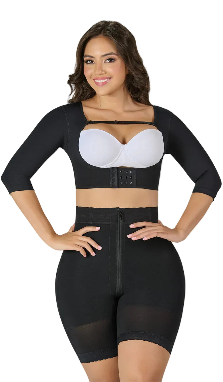 Faja Colombiana M&D 04 Mangas Moldeadoras y Postquirúrgicas