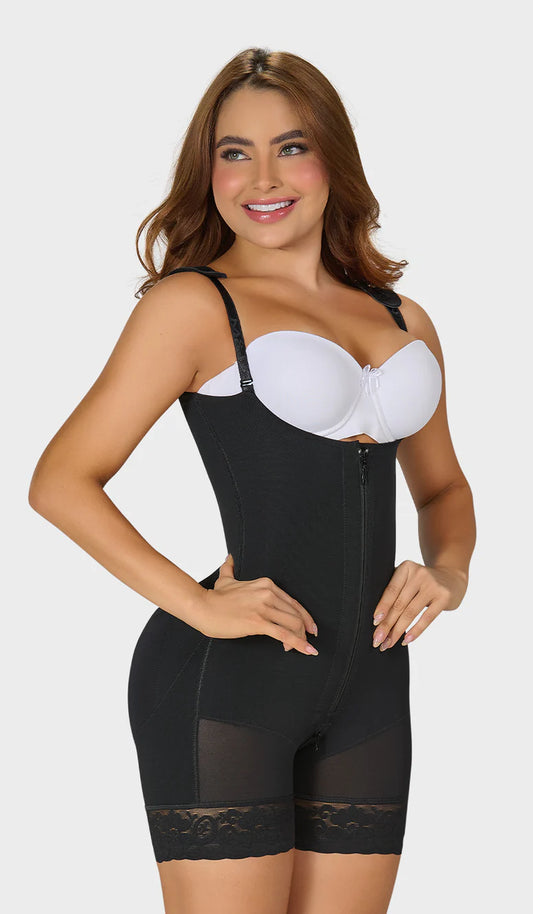 M&D FAJA MOLDEADORA CORTA CON CIERRE FRONTAL-0768