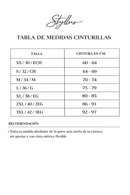 Faja Colombiana Perfectissima 8008/9 Cinturilla Moldeadora 9 varillas