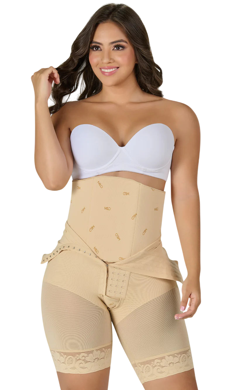 Faja Colombina M&D 100 Tabla Postoperatoria Abdominal Extra Larga