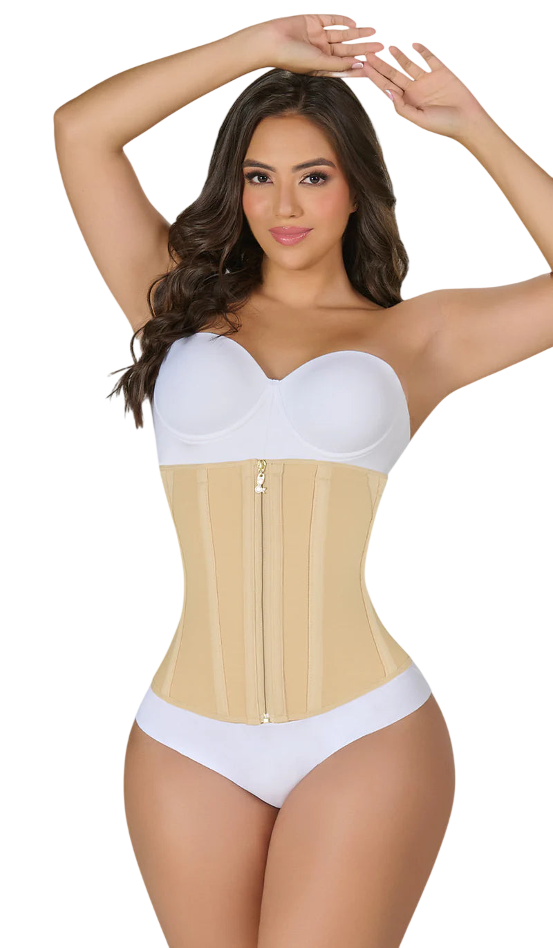 Faja Colombiana M&D 757 Cinturilla Moldeadora y Reductora Reloj De Arena