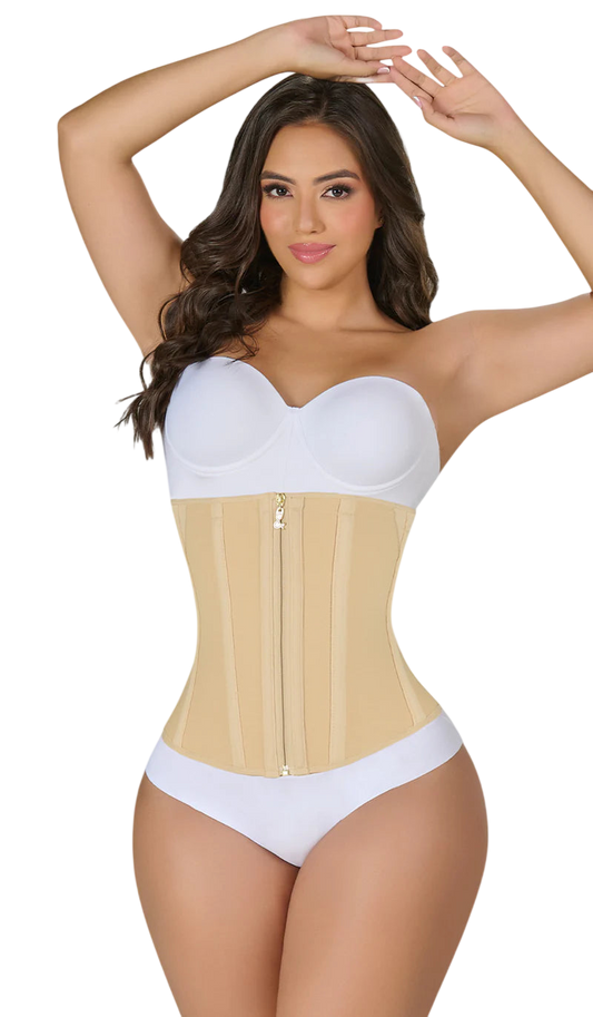 Faja Colombiana M&D 757 Cinturilla Moldeadora y Reductora Reloj De Arena