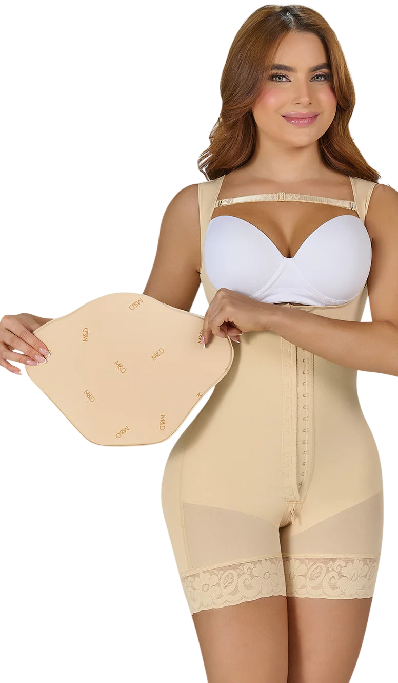 Faja Colombiana M&D 104 Tabla Postquirúrgica Abdominal Anatomica