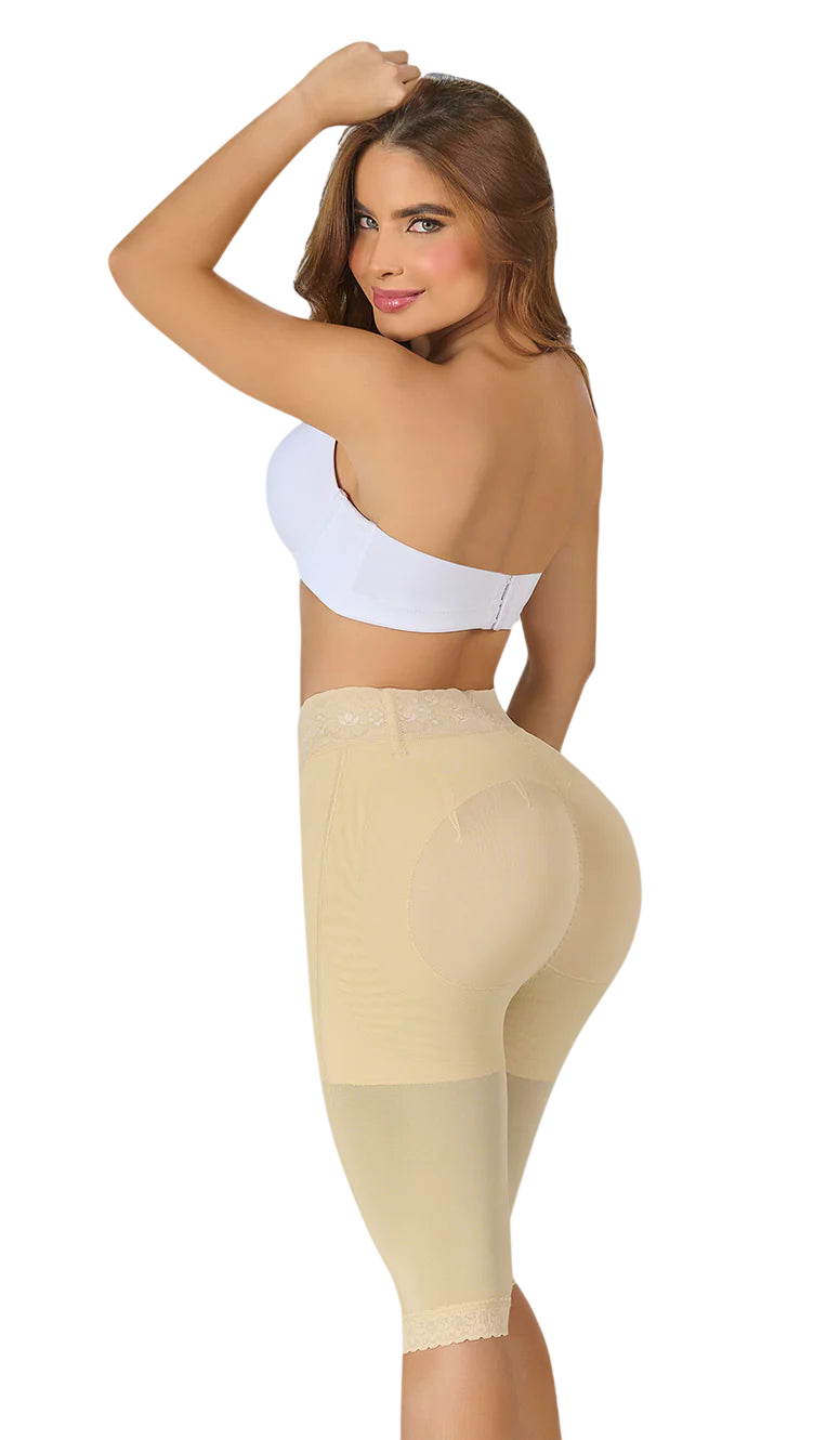 Faja Colombiana M&D 323 Short Moldeador A La Rodilla
