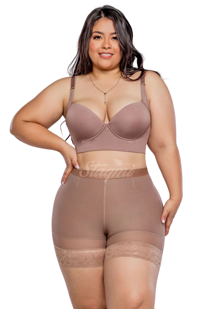 Faja Colombiana STAGMI 4000 Short Moldeador Glúteo Invisible