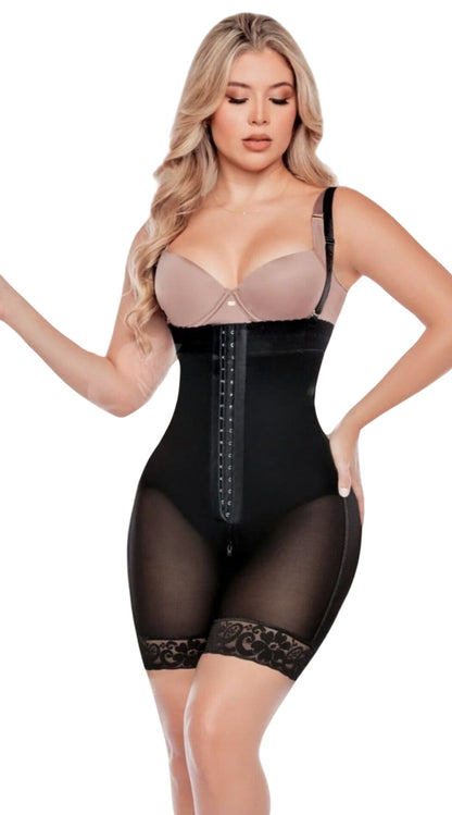 Faja Colombiana STAGMI 7127 Moldeadora y Reductora Strapless Glúteo Invisible