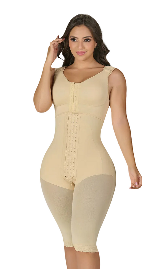 Faja Colombiana M&D 470 Postquirúrgica Reloj De Arena Con Brasier