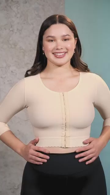 MARENA CHALECO POSTQUIRURGICO DE BRAZOS Y BUSTO CON MANGAS-GFVM