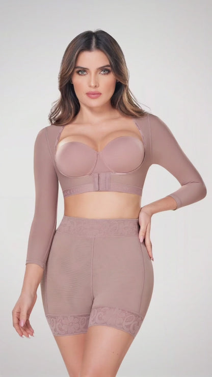Faja Colombiana Ann Chery 5155 Short Moldeador Levanta Glúteo
